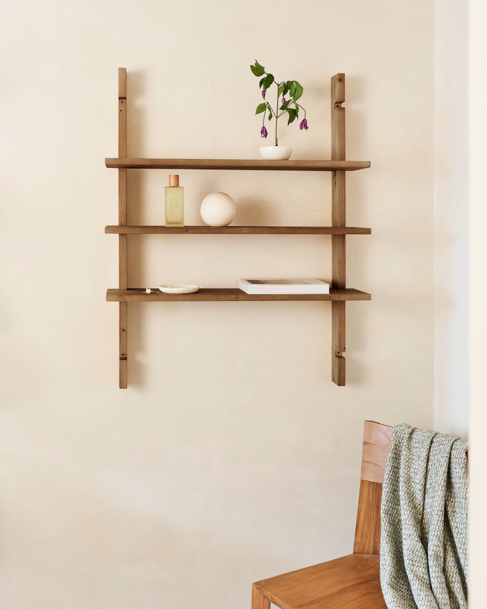 Scaffale modulare singolo marrone - Hannun