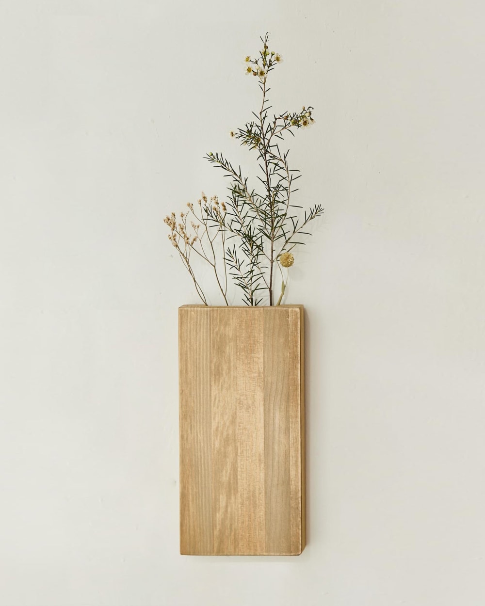 Vase mural en bois lot de 2 — vue 4