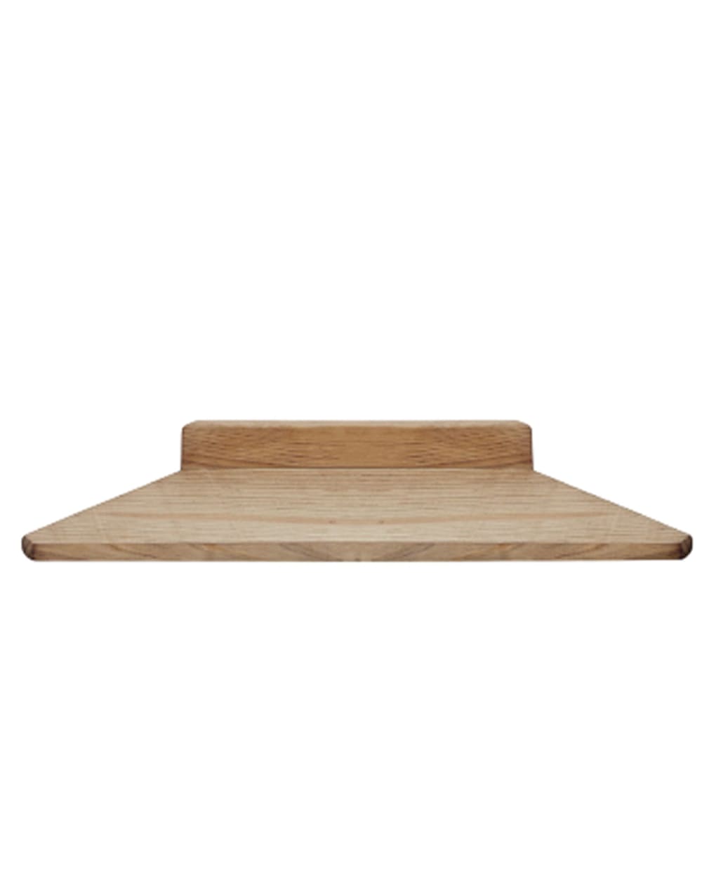 Etagère d'angle en bois récupéré marron