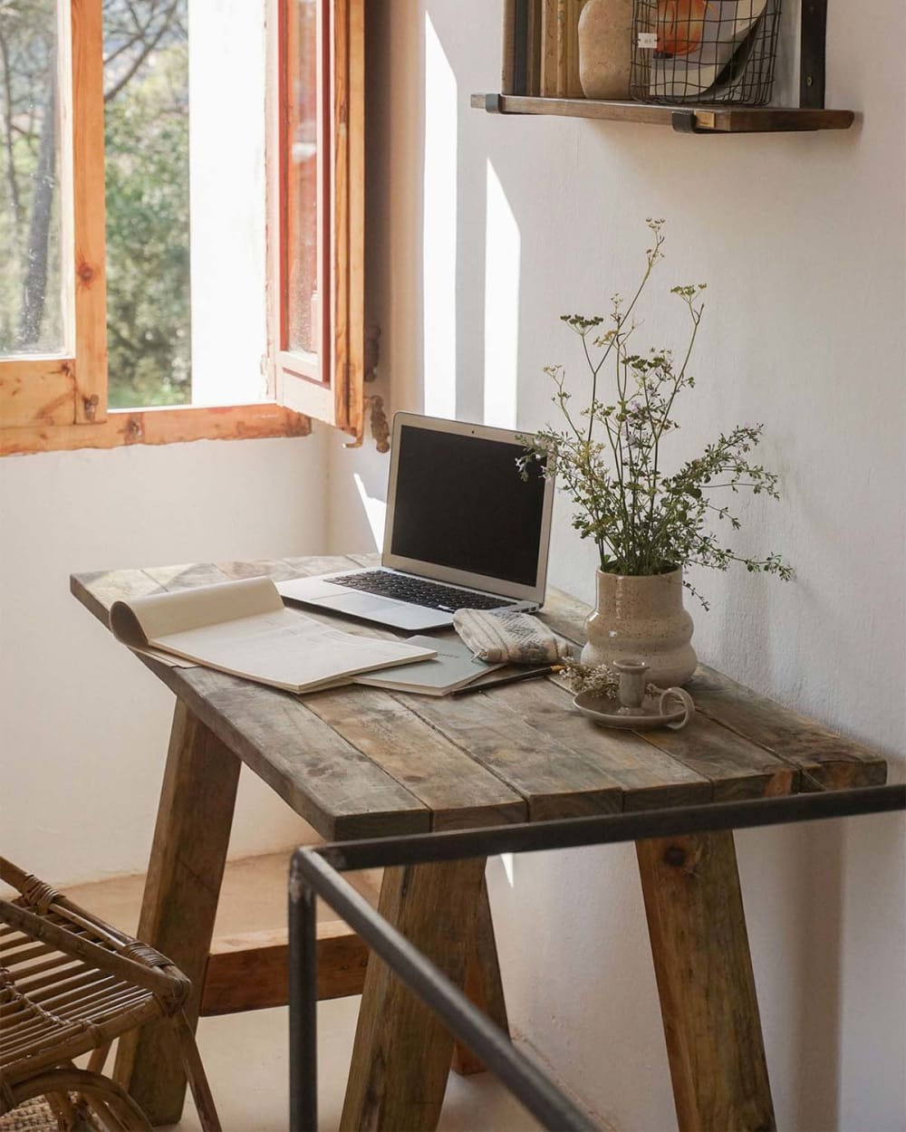 Bureau en bois recyclé marron - Maisons du Monde
