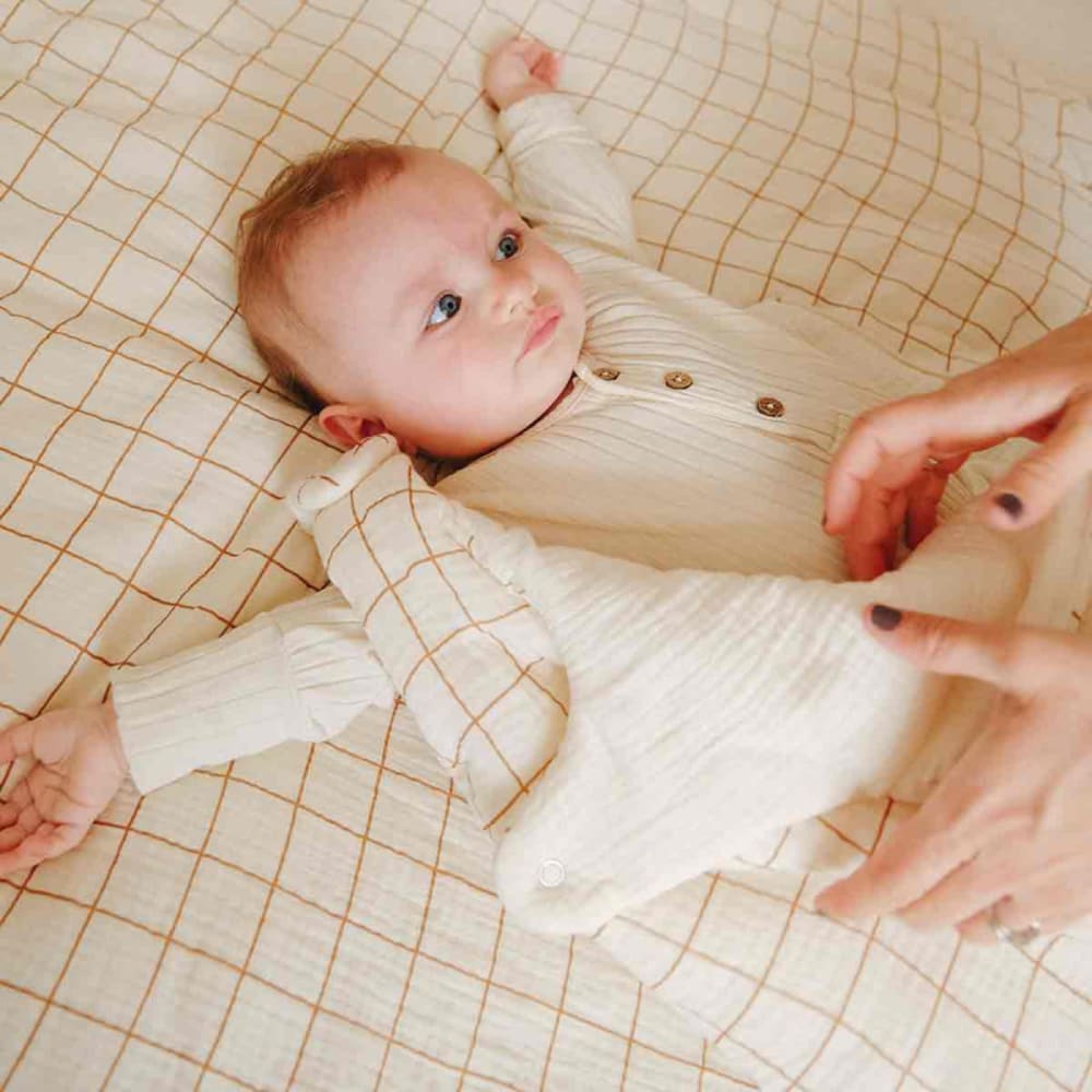 Gigoteuse coton Carreau