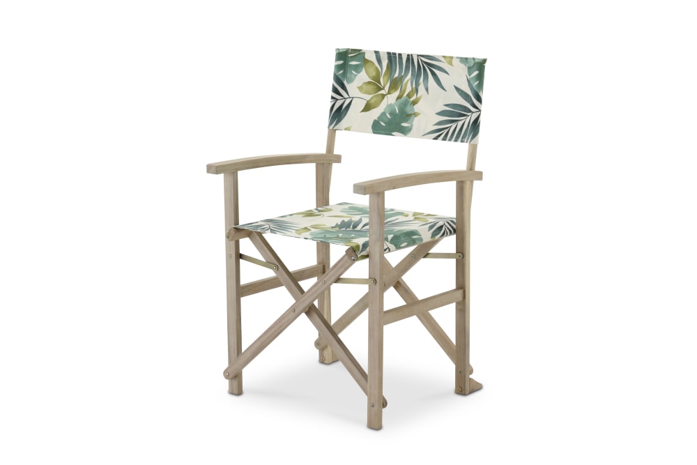 Directeur de jardin fauteuil bois colle couleur claire