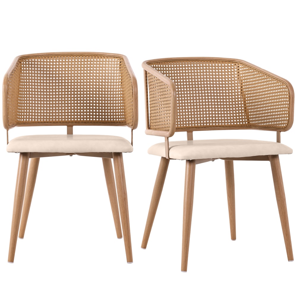 lot de 2 fauteuils d’Extérieur - rotin