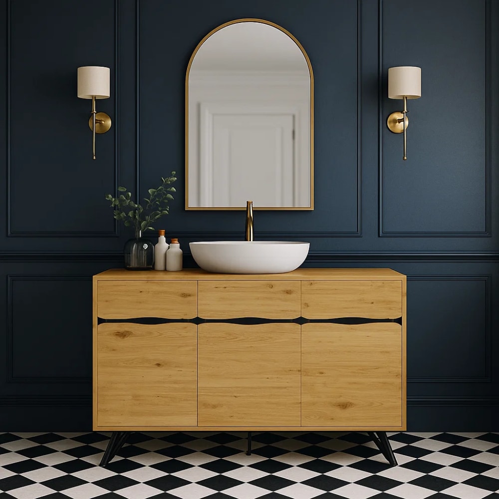 Mobili da bagno in legno naturale - Urban Meuble