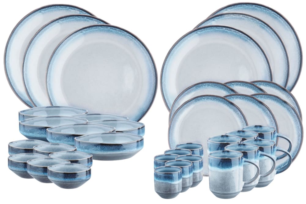 Juego de vajilla   GENESIS - 36 Piezas - Mar