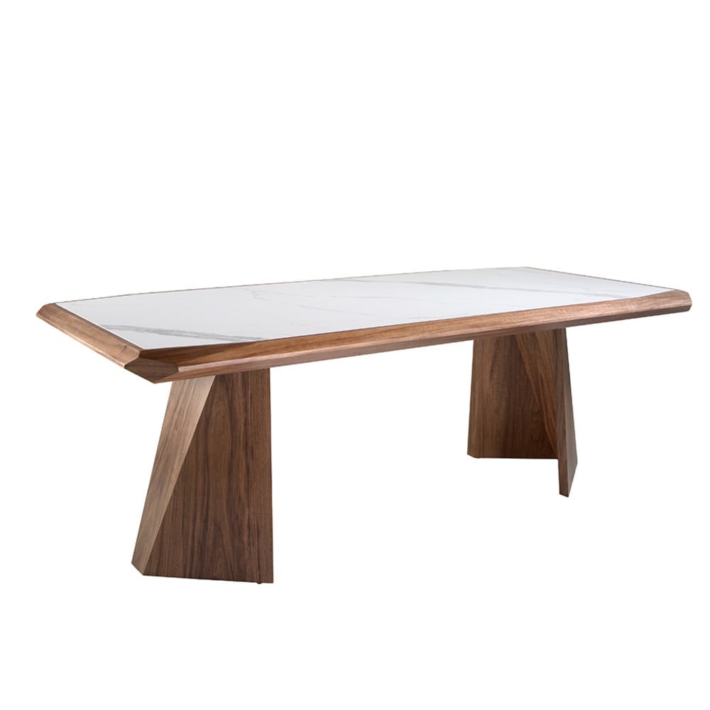 Table à manger en porcelaine