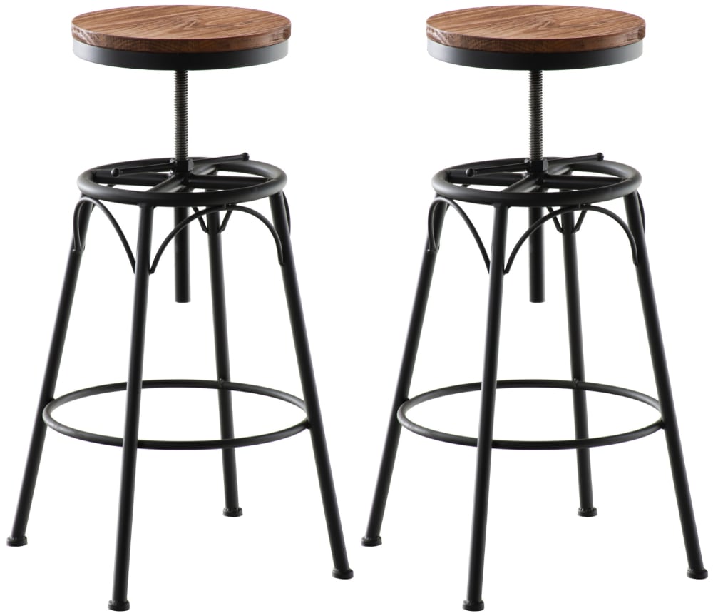 Lot 2 tabourets - industriel