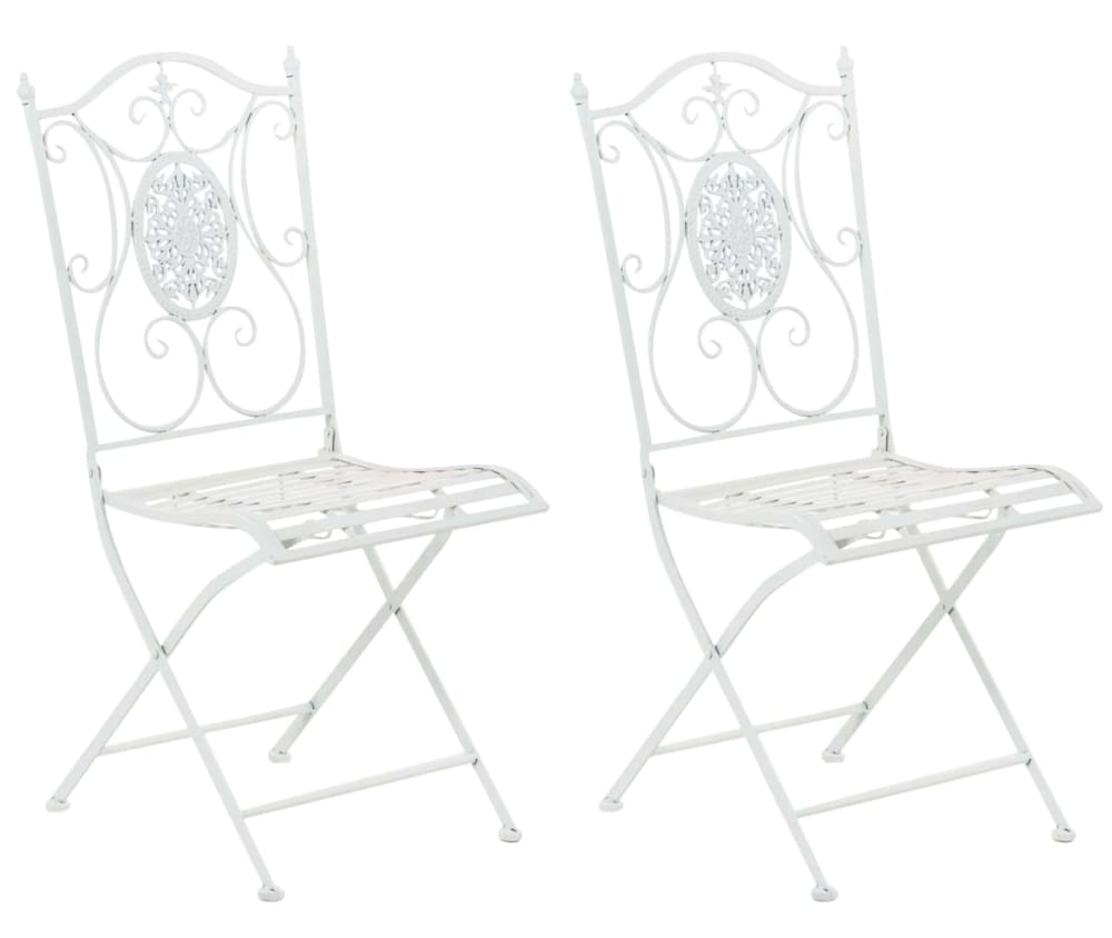 Lot 2 chaises jardin - pliables