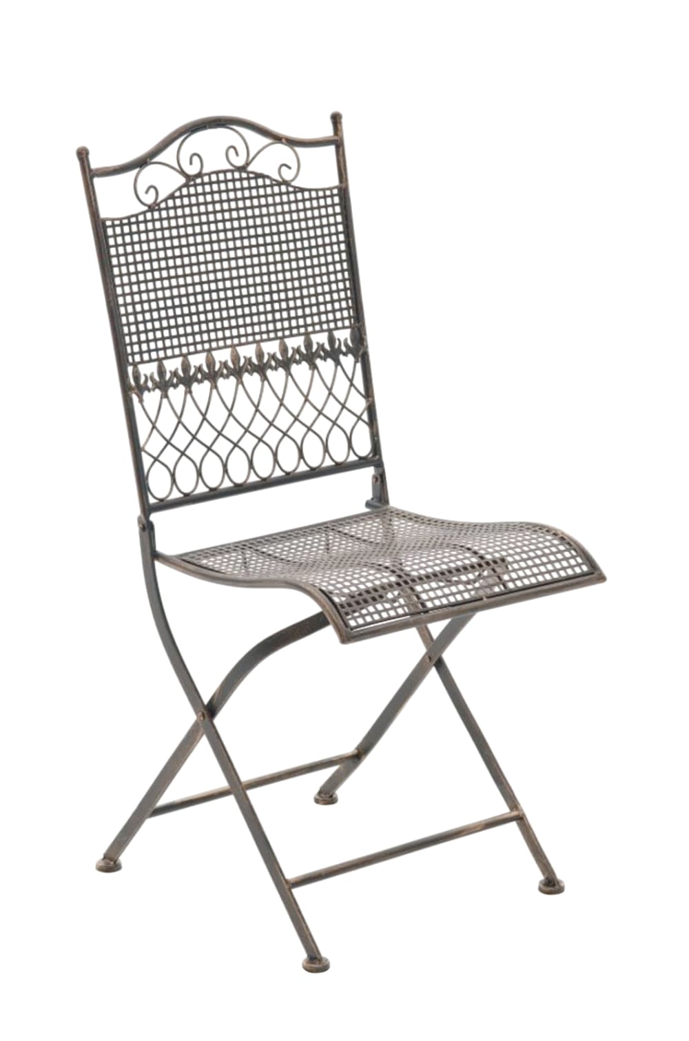 Set de 2 sillas para exterior plegables en Metal Bronce - Maisons du Monde