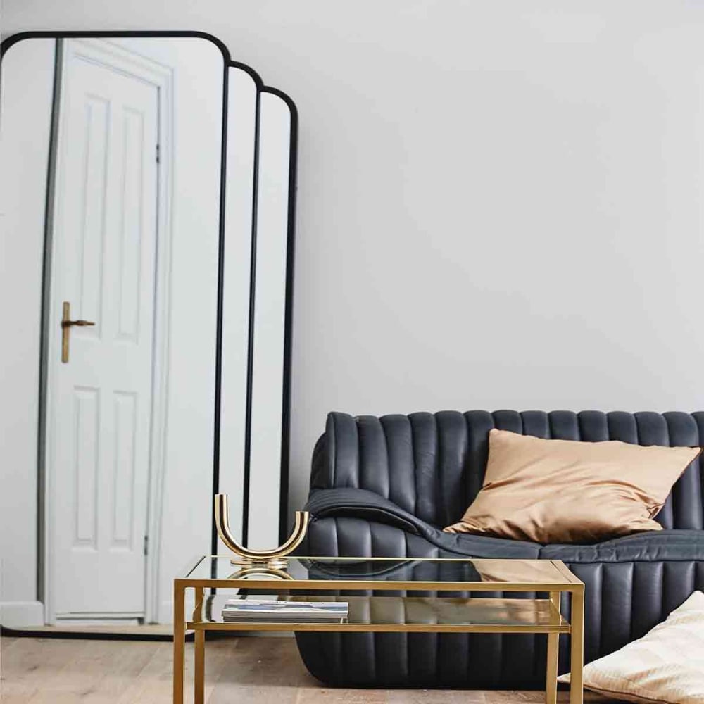 Ganzkörperspiegel LARK 200cm – Schwarz - Maisons Du Monde