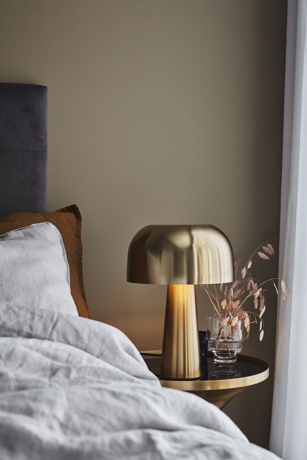 Lampe de Table 1xE14 bronze - Maisons du Monde