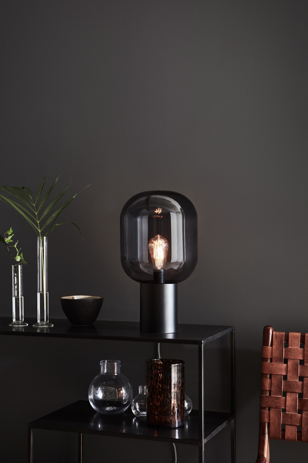 Lampe de Table 1xE27 noir — vue 3