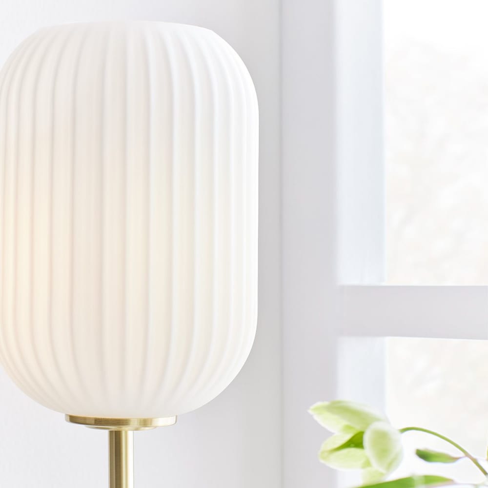 Lampe de table 1xE14 laiton brossé — vue 4