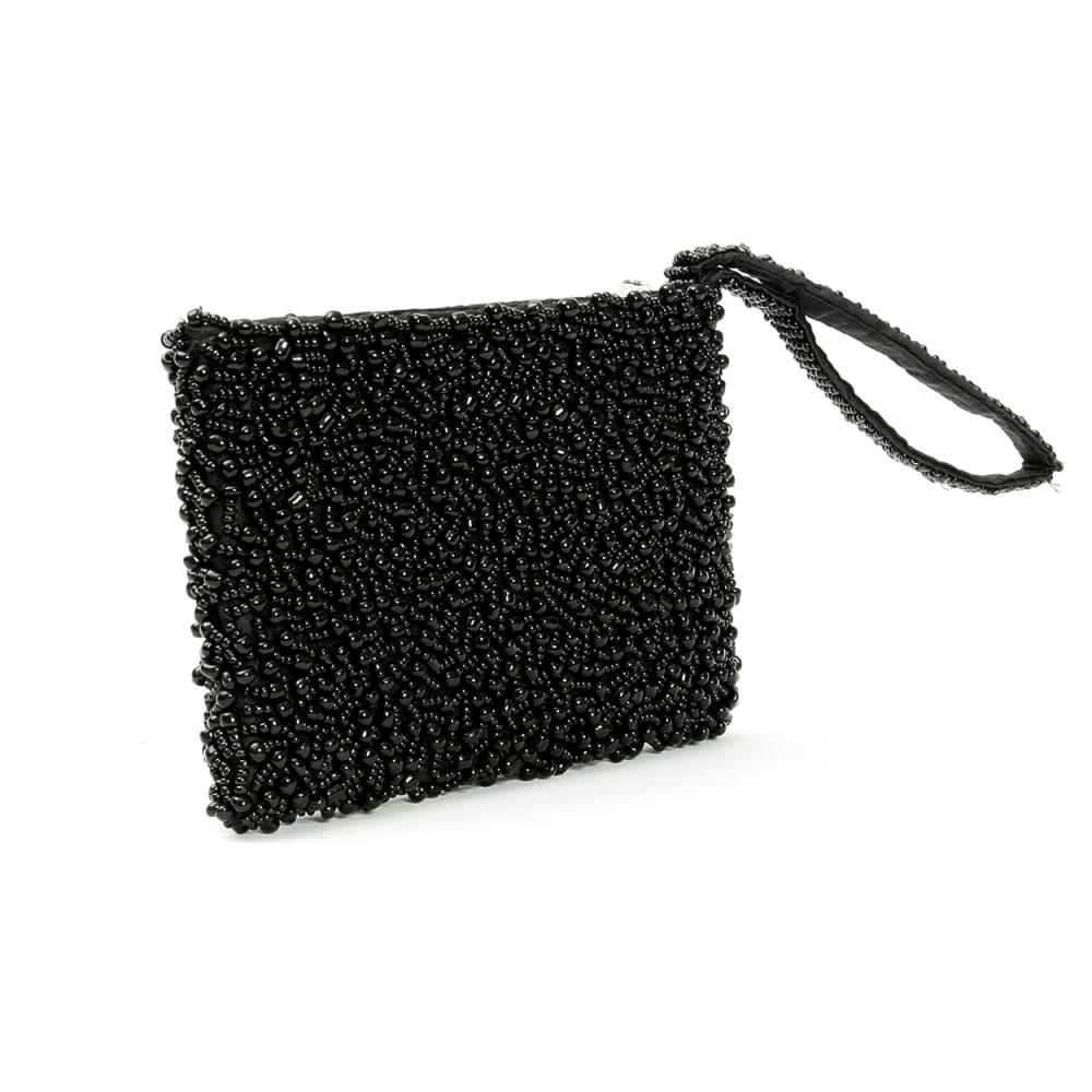 Cartera de cuentas en negro 14x10x2 cm - Maisons du Monde