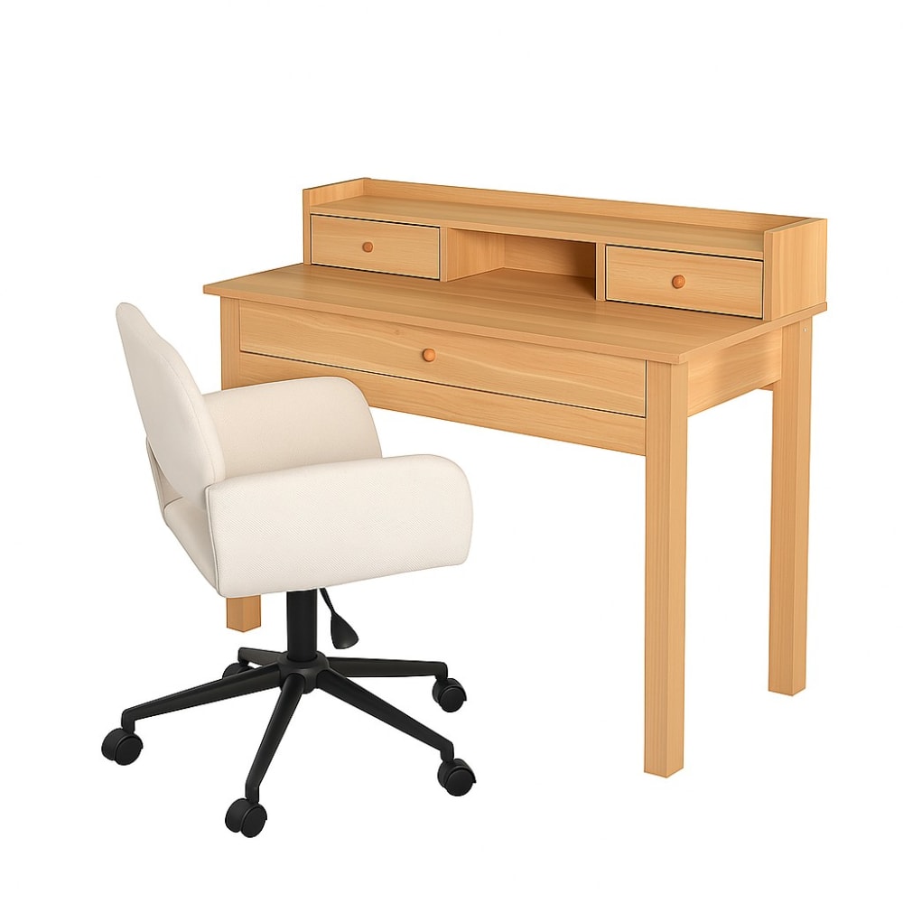 Ensemble bureau bois