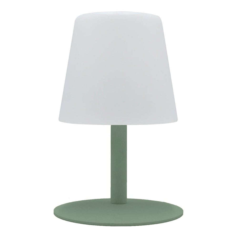 Lampe de table sans fil acier vert h25cm - Maisons du Monde