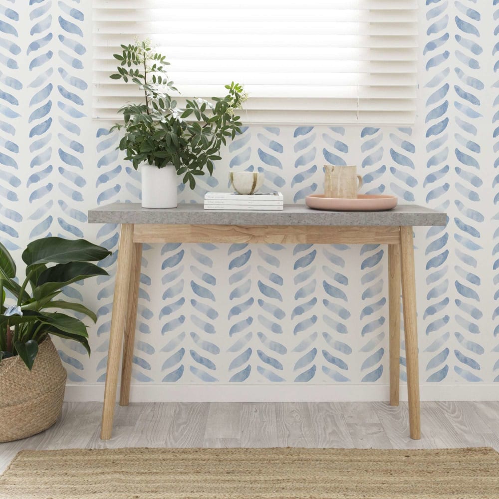 Papel pintado autoadhesivo marino azul 50x300 cm