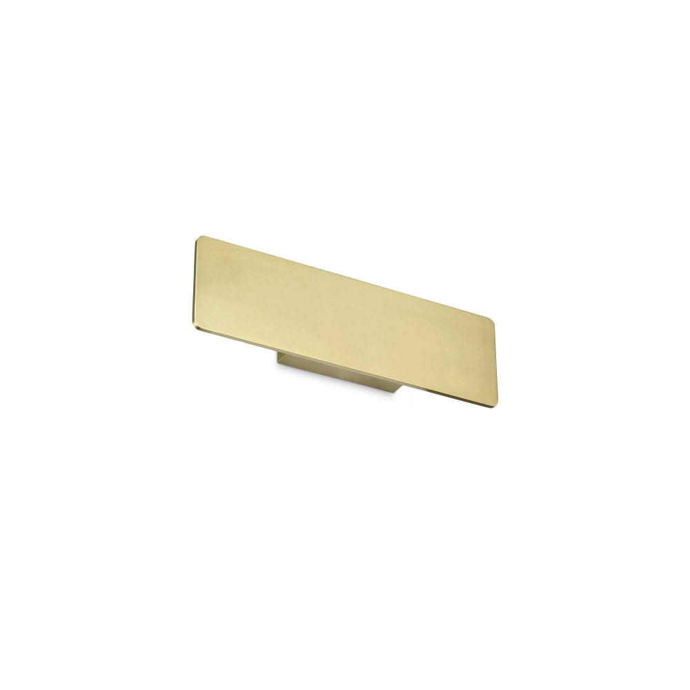 Ideal Lux Petite applique led en laiton brossé Blanc Métal