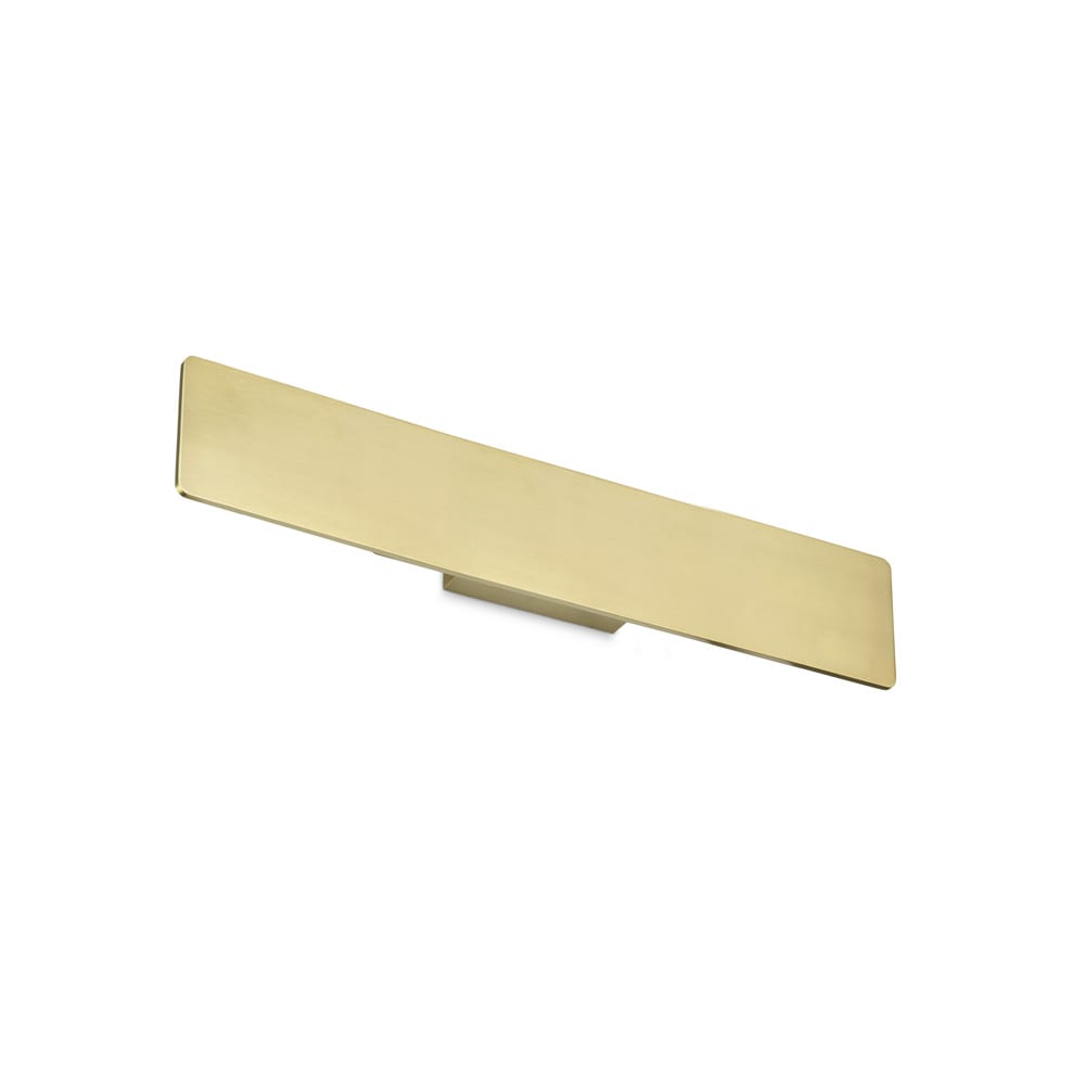 Ideal Lux Applique led laiton brossé Blanc Métal