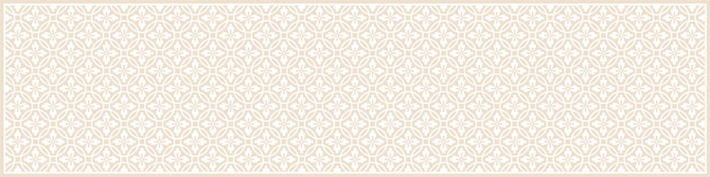 Tapis en vinyl vintage sable 48x198 cm