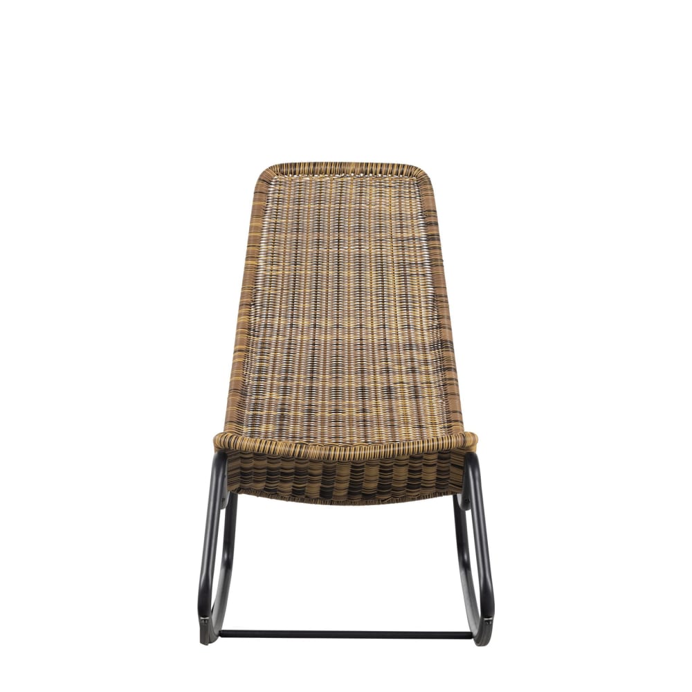 chaise à bascule en