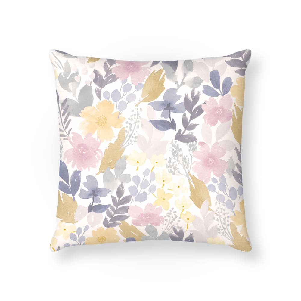 Housse de coussin 100% coton multicolore 45x45 cm