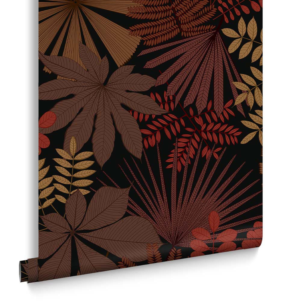 Papier peint Bohemia brun profond 1005 x 52cm