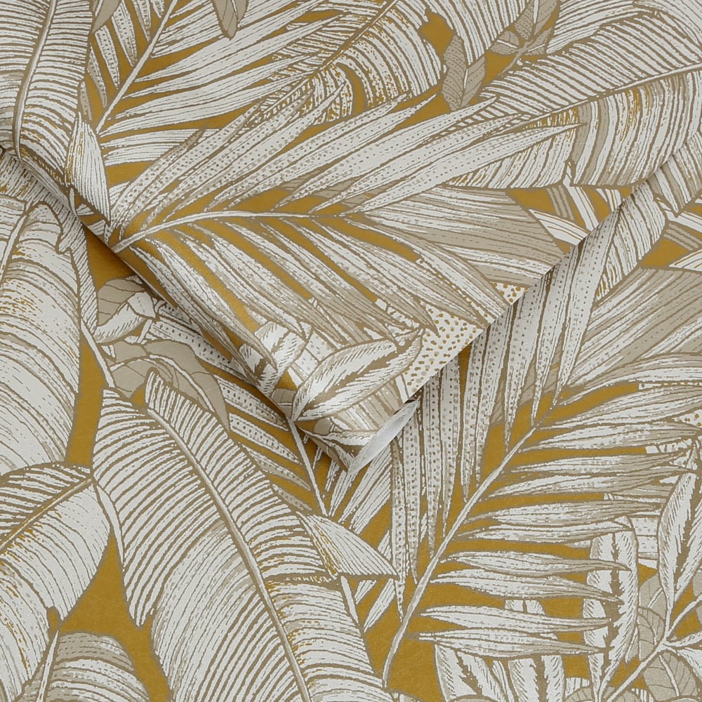 Papier peint paradys curcuma 1005 x 52cm — vue 4