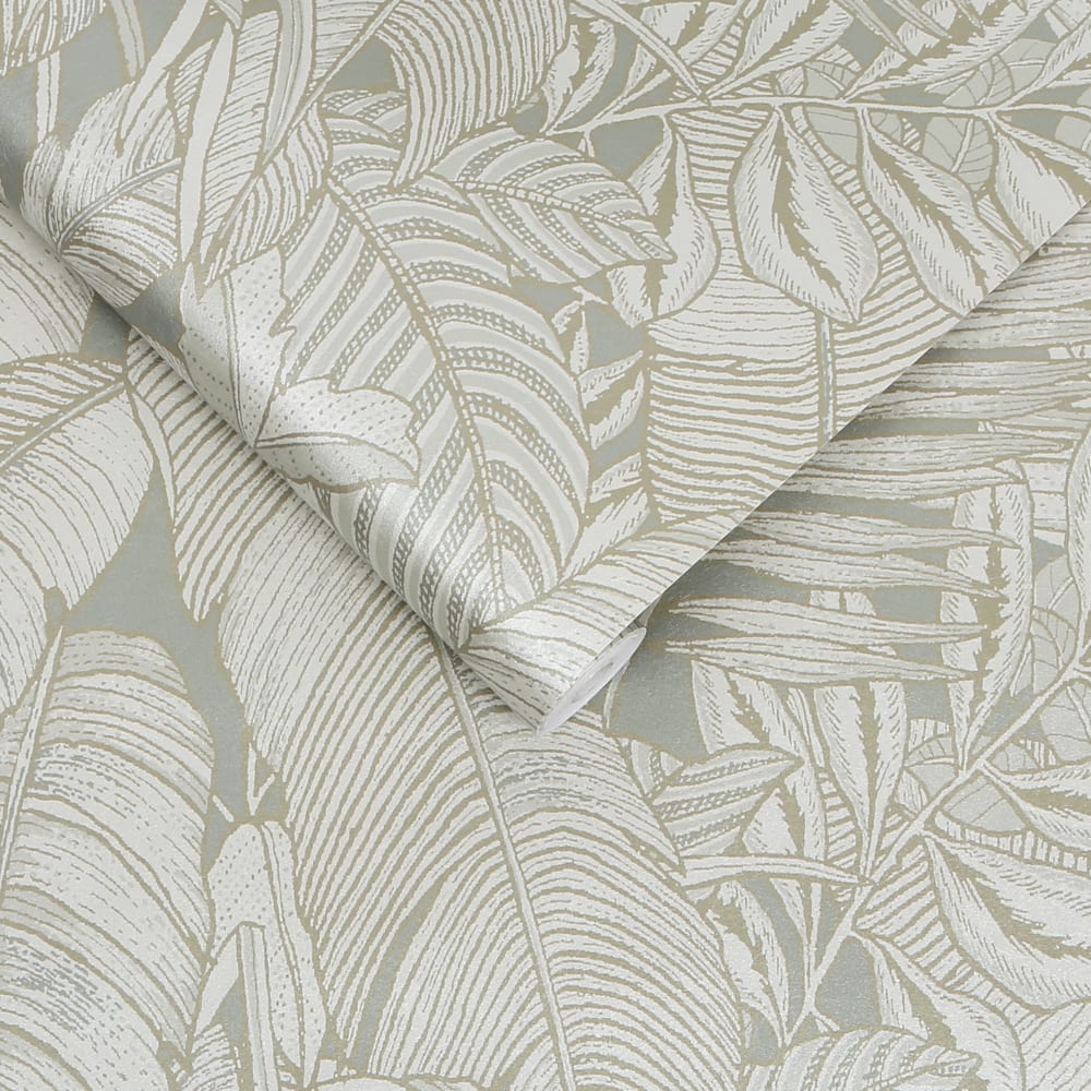 Papier peint paradys sauge 1005 x 52cm — vue 4