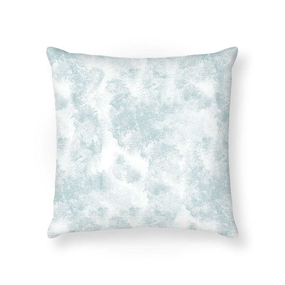 Funda de cojín 100% algodón azul 45x45 cm