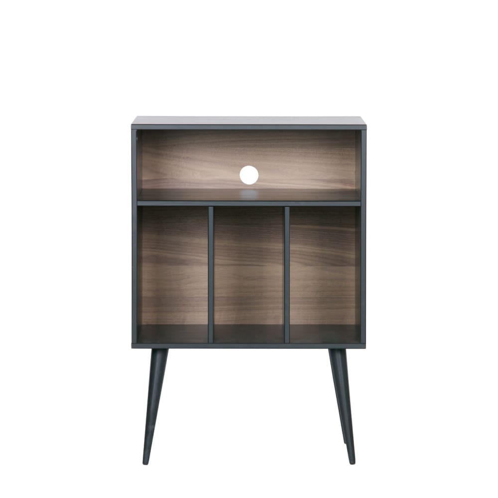 Table de chevet en pin noir