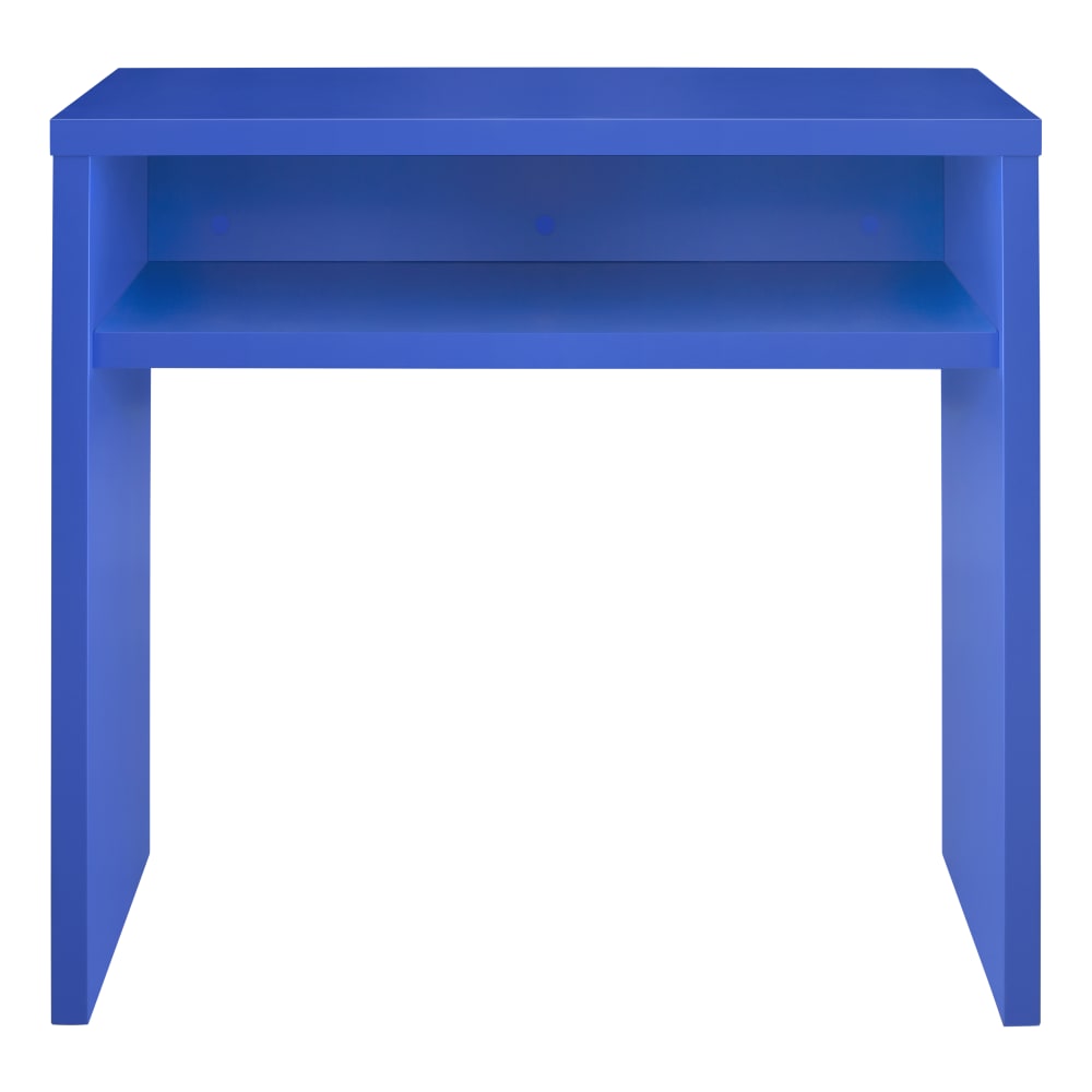 Console laminato 3cm blu Prussia 80x30cm - Modello Contemporaneo - Blu - Pannello di particelle