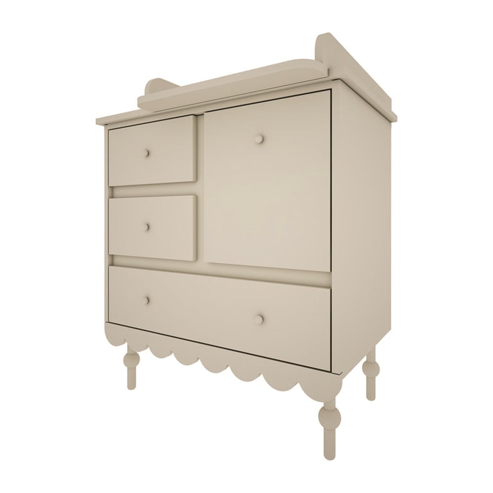 Plan à langer panneaux stratifiés vert - Maisons du Monde