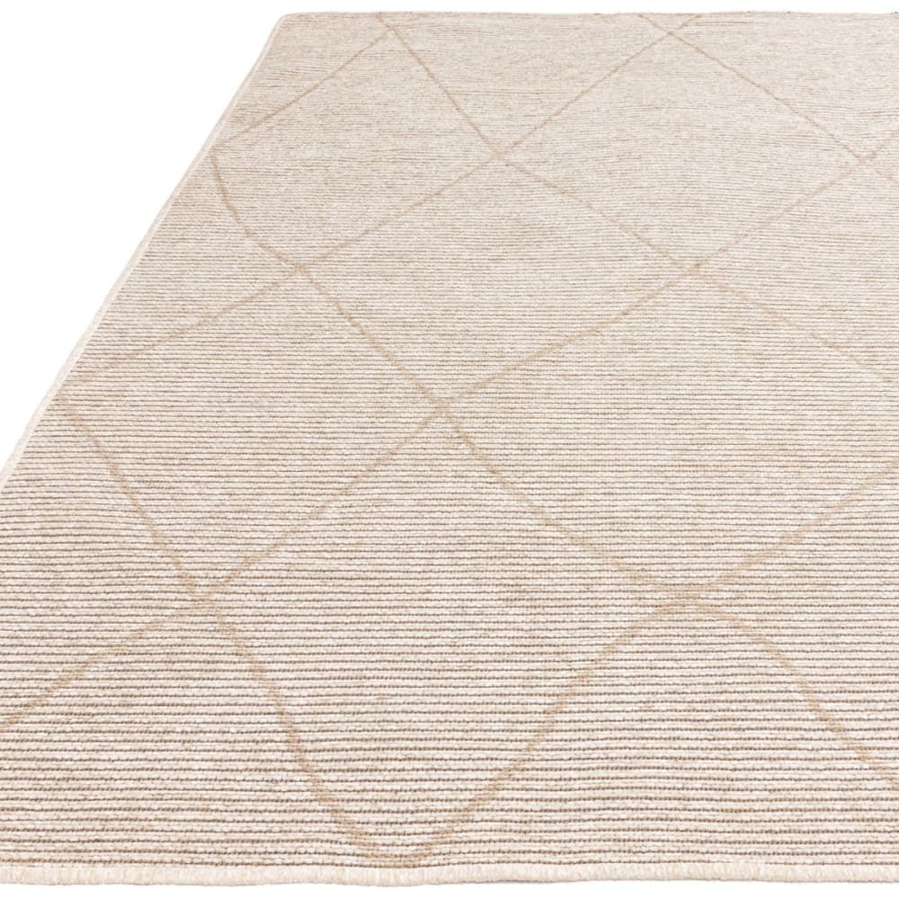 Tapis de salon en jute beige 200x290 cm — vue 4