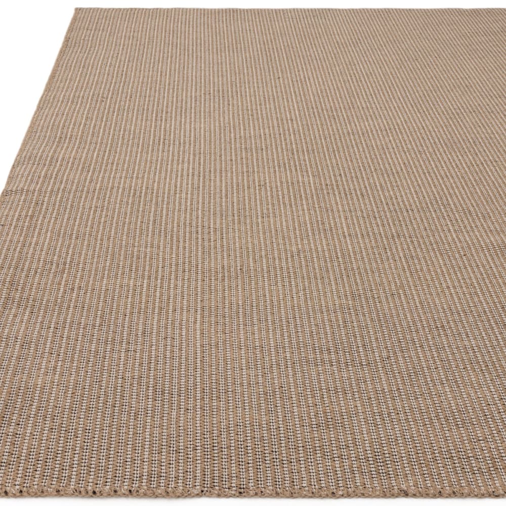 Tapis moderne en coton beige 120x170 cm — vue 4