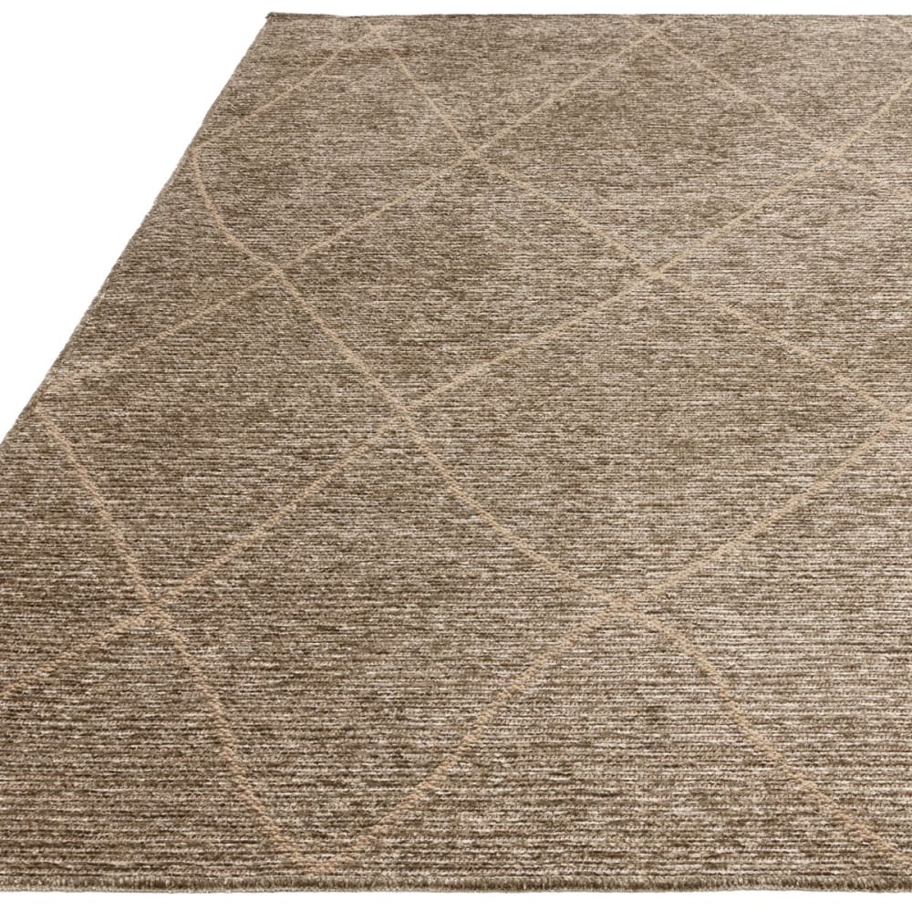 Tapis de salon en jute taupe 120x170 cm — vue 4
