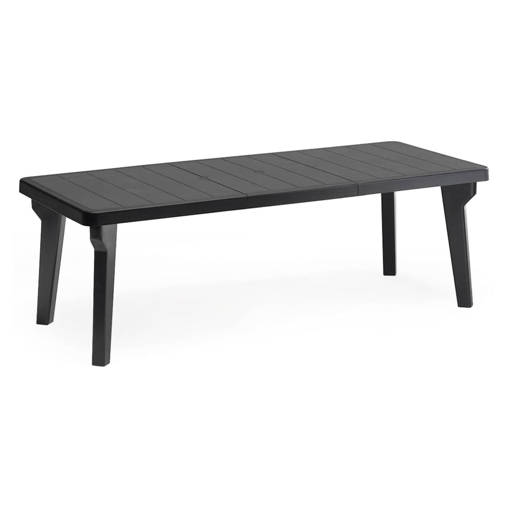 table d'extérieur anthracite
