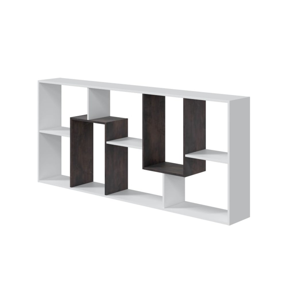 Habitdesign Kawa Estanteria Blanco Artik/Oxido - 1,80 X 0,80 X 0,25 Ms