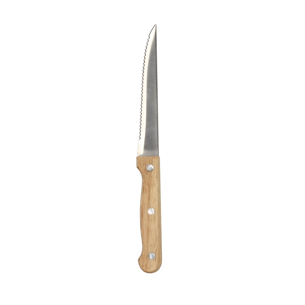 Lot de 6 couteaux à steak en acier inoxydable Lot de 6 couteaux à steak en acier inoxydable
