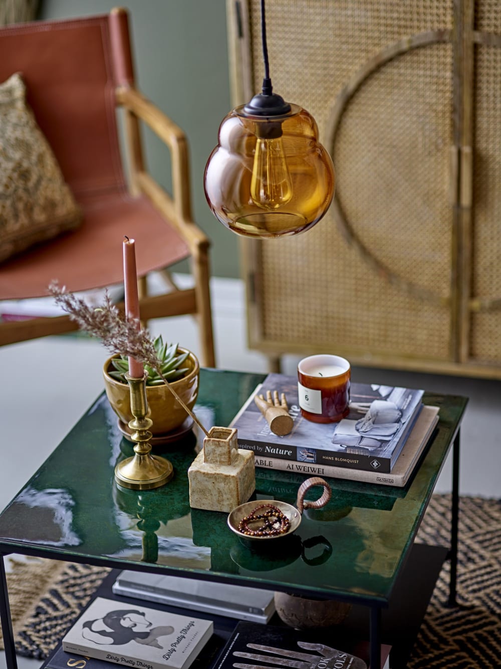Objeto decorativo en árbol de mango beige h30 - Maisons du Monde