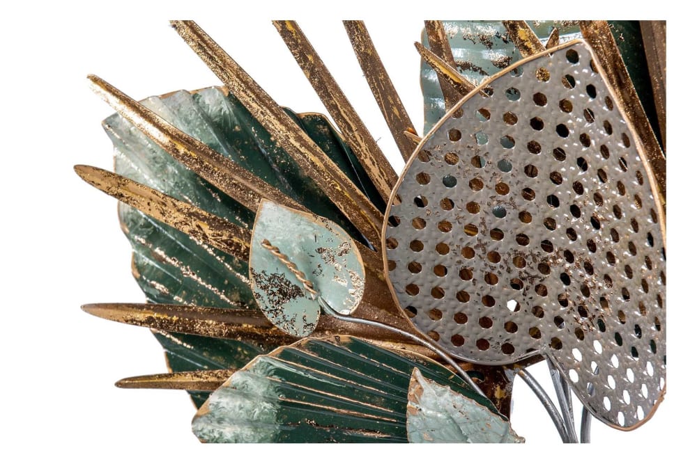 Cuadro verde de metal 61,1x8,3x73,7cm - Maisons du Monde