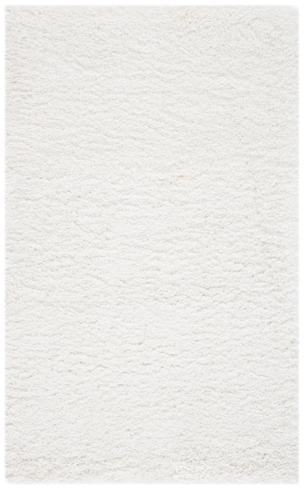 Tapis en polypropylène blanc, 122 x 183 cm