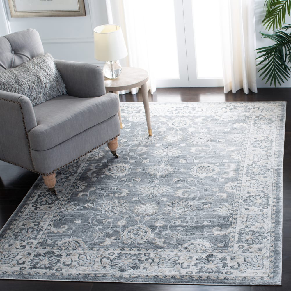 Tapis de transition en polypropylène gris/beige, 160 x 229 cm — vue 3