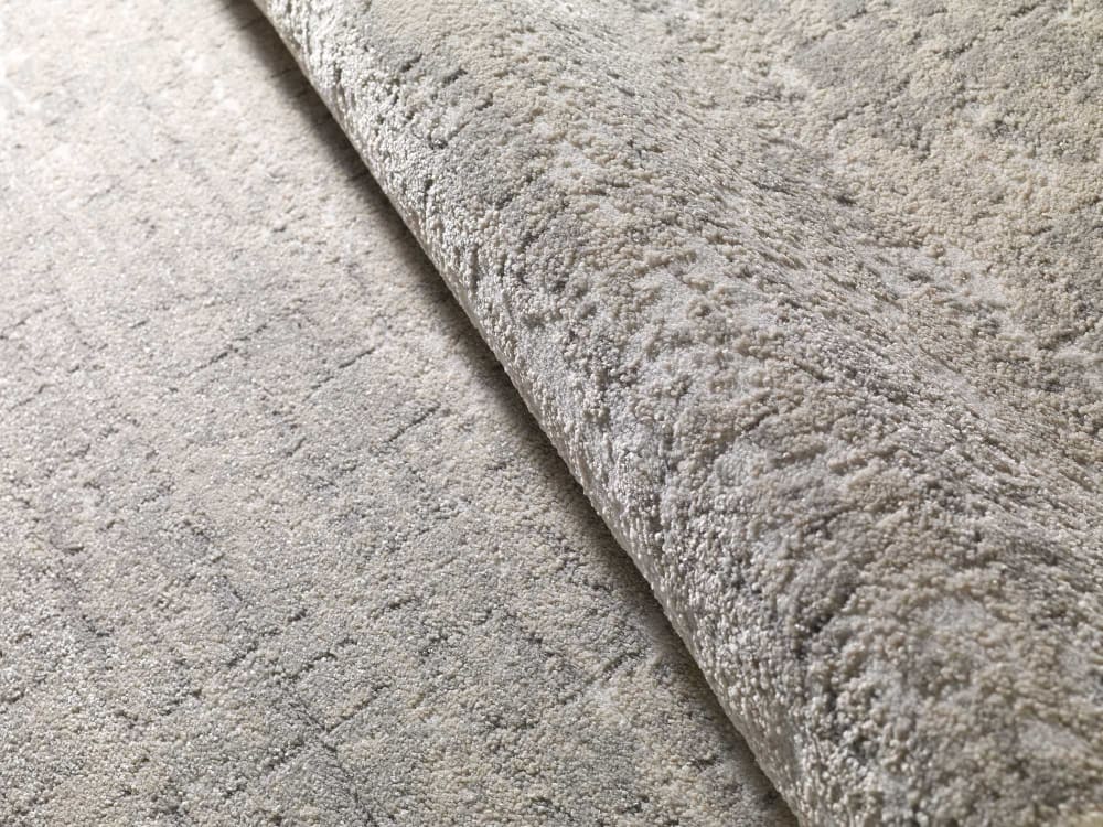 Tapis abstrait crème/gris 160x230 cm — vue 3