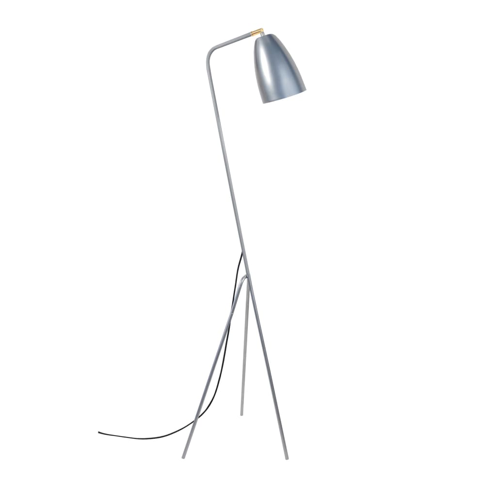 Lampadaire liseuse métal aluminium  abat-jour aluminium