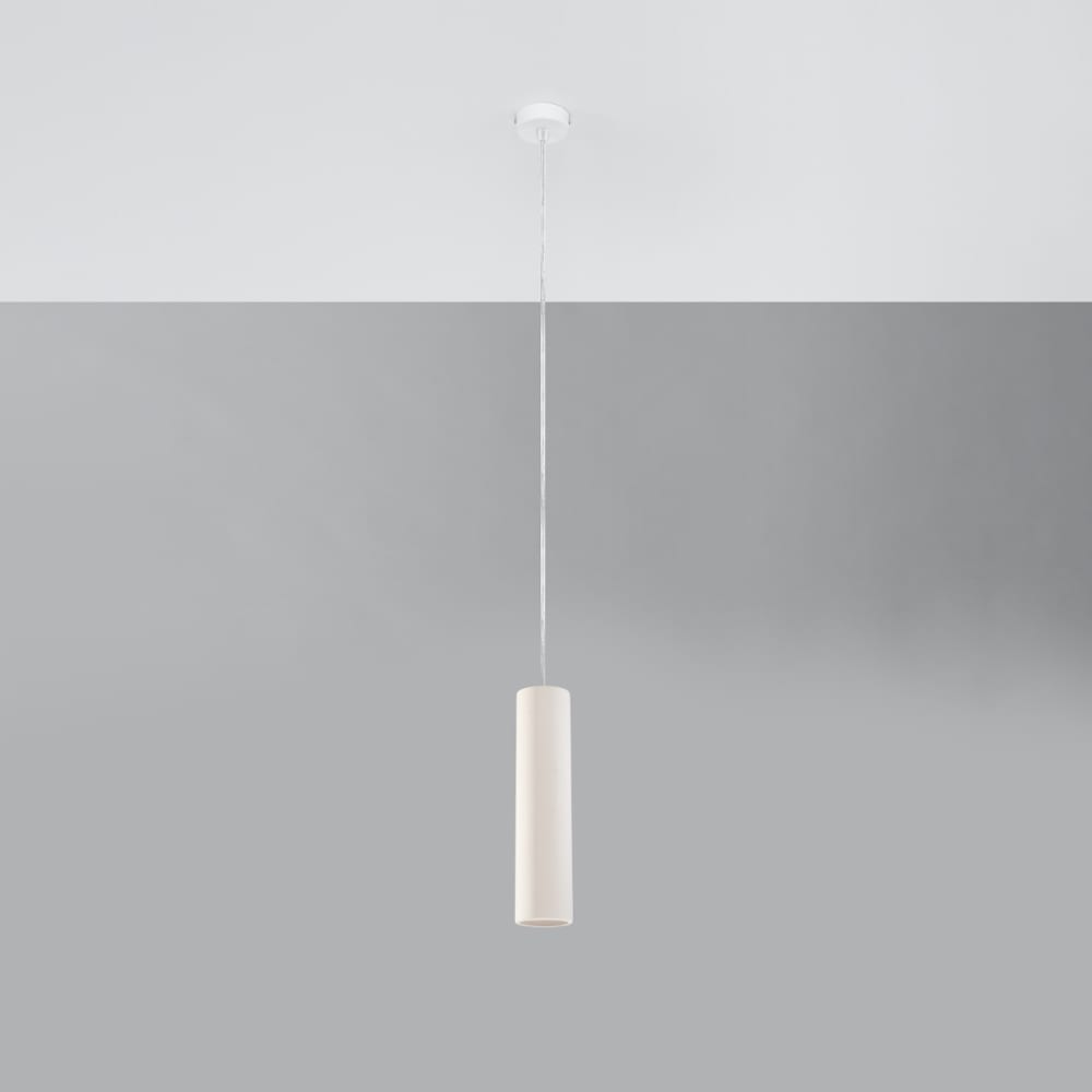 Suspension Céramique Blanc GU10 1 Nancy — vue 3
