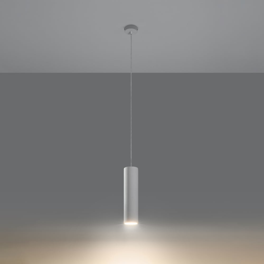 Suspension Céramique Blanc GU10 1 Nancy — vue 4