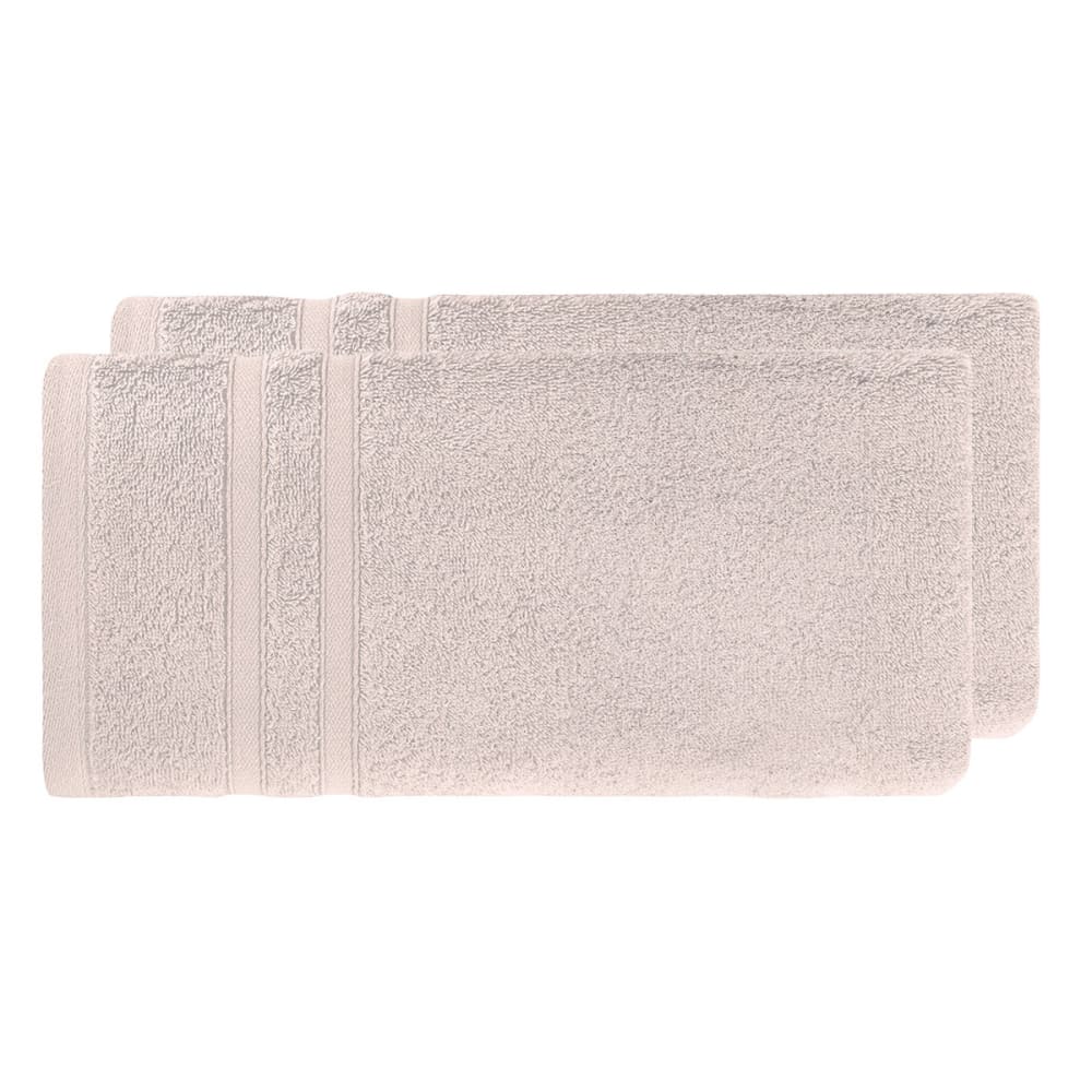 2 serviettes en coton bio petale 50x100 cm - Maisons du Monde