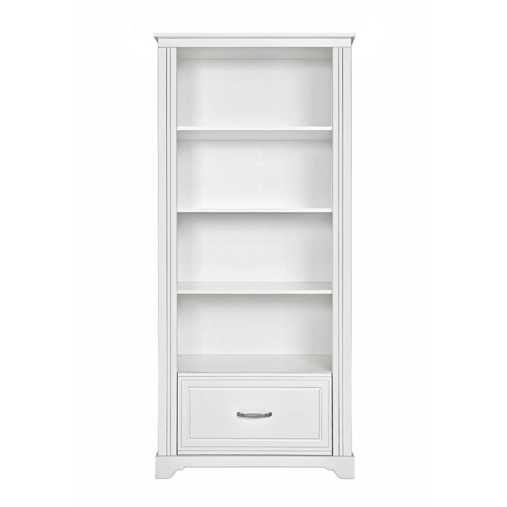 Bibliothèque 1 tiroir panneaux mdf blanc - Maisons du Monde