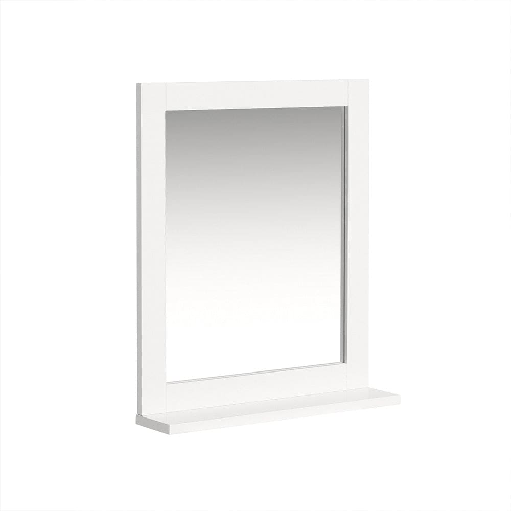 Specchio bianco in mdf - Bianco - Pannello di particelle